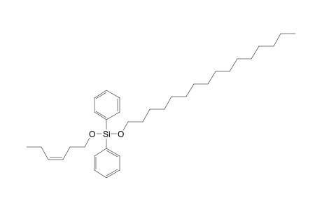 Silane, diphenyl(cis-hex-3-en-1-yloxy)hexadecyloxy-