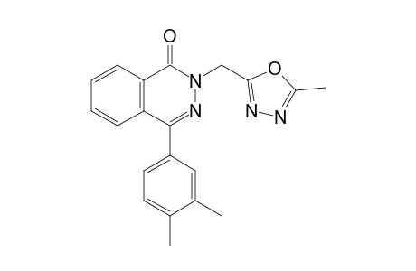 4-(3,4-Dimethylphenyl)-2-[(5-methyl-1,3,4-oxadiazol-2-yl)methyl]phthalazin-1(2H)-one