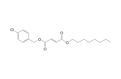 Fumaric acid, 4-chlorobenzyl octyl ester