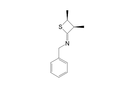 CIS-N-(3,4-DIMETHYL-2-THIETANYLIDENE)-BENZYLAMINE