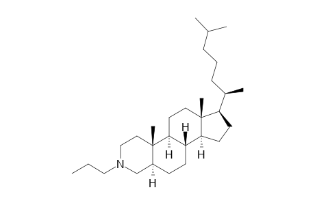 N-propyl-3-aza-5.alpha.-cholestane
