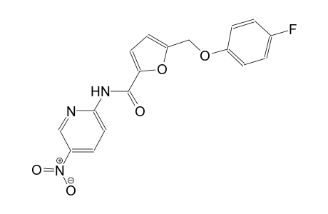 5-[(4-fluorophenoxy)methyl]-N-(5-nitro-2-pyridinyl)-2-furamide