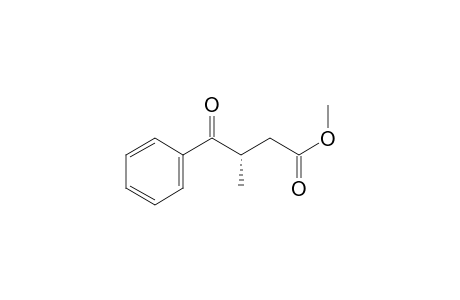 Methyl (-)-4-phenyl-3-methyl-4-oxo-butanoate