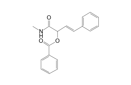 2-Benzoyloxy-N-methyl-4-phenylbut-3-enamide