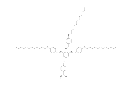 (4-3,4,5-4)-12G1-CO2CH3;METHYL-4-[3',4',5'-TRIS-[PARA-(N-DODECAN-1-YLOXY)-BENZYLOXY]-BENZYLOXY]-BENZOATE