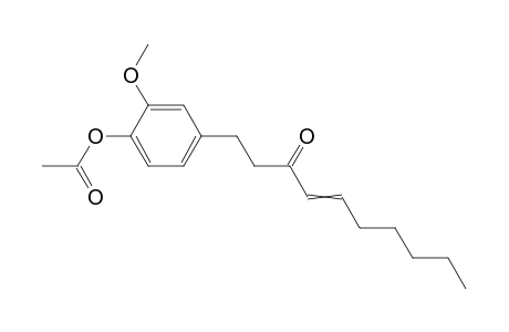 1-(4-Acetoxy-3-methoxyphenyl)dec-4-en-3-one