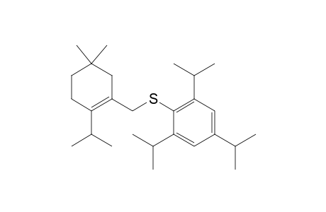 4,4-Dimethyl-1-isopropyl-2-[((2,4,6-triisopropylphenyl)thio)methyl]cyclohexane