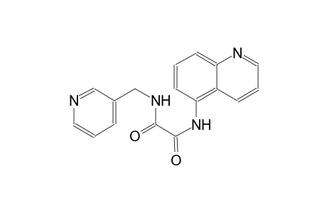 N~1~-(3-pyridinylmethyl)-N~2~-(5-quinolinyl)ethanediamide