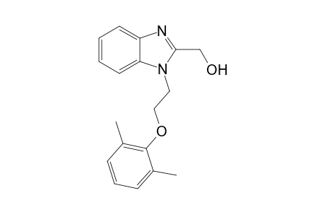 1H-1,3-Benzimidazole-2-methanol, 1-[2-(2,6-dimethylphenoxy)ethyl]-