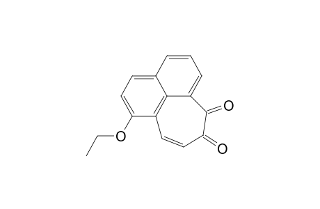 Cyclohepta[de]naphthalene-7,8-dione, 1-ethoxy-