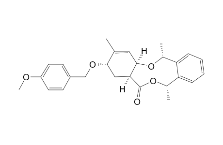 (2S,4aR,6R,11S,13aS)-2-(4-Methoxy-benzyloxy)-3,6,11-trimethyl-1,2,4a,6,11,13a-hexahydro-5,12-dioxa-dibenzo[a,e]cyclononen-13-one