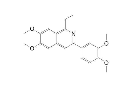 3-(3,4-dimethoxyphenyl)-1-ethyl-6,7-dimethoxyisoquinoline
