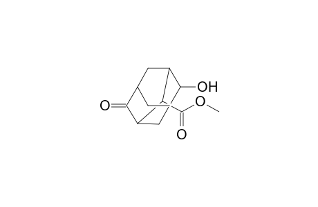 Tricyclo[3.3.1.1(3,7)]decane-2-carboxylic acid, 4-hydroxy-10-oxo-, methyl ester, (1.alpha.,2.alpha.,3.beta.,4.beta.,5.alpha.,7.beta.)-