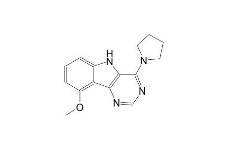 methyl 4-(1-pyrrolidinyl)-5H-pyrimido[5,4-b]indol-9-yl ether