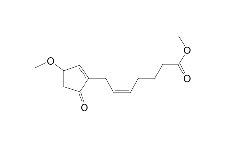 5-Heptenoic acid, 7-(4-methoxy-2-oxo-3-cyclopenten-1-yl)-, methyl ester, (Z)-