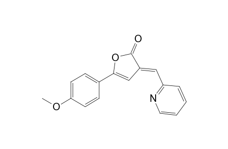 5-(4-Methoxyphenyl)-3-(2-pyridinylmethylene)-2(3H)-furanone