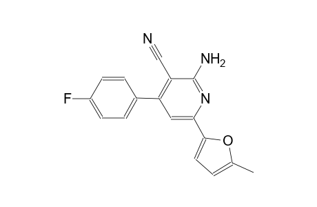 2-amino-4-(4-fluorophenyl)-6-(5-methyl-2-furyl)nicotinonitrile