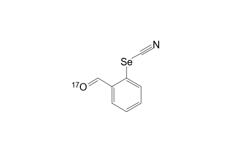 [(17)-O]-LABELED-2-FORMYLBENZENESELENENYL-CYANATE