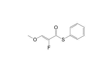 S-Phenyl (Z)-2-Fluoro-3-methoxyprop-2-enthioate