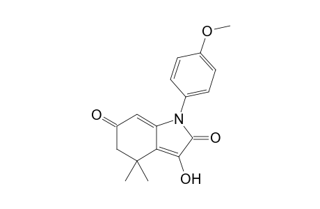 3-Hydroxy-1-(4-methoxyphenyl)-4,4-dimethyl-2,4,5,6-tetrahydro-1H-indole-2,6-dione