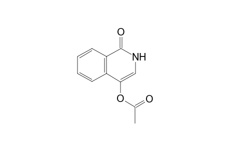 1-Oxo-1,2-dihydroisoquinolin-4-yl acetate