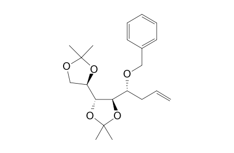 (4R,5R,4'R)-5-((R)-1-Benzyloxy-but-3-enyl)-2,2,2',2'-tetramethyl-[4,4']bi[[1,3]dioxolanyl]