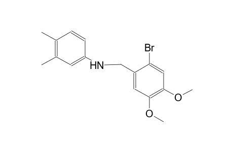 N-(2-bromo-4,5-dimethoxybenzyl)-3,4-dimethylaniline