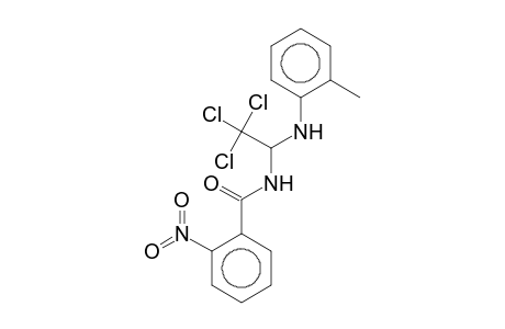 2-Nitro-N-[2,2,2-trichloro-1-(2-toluidino)ethyl]benzamide