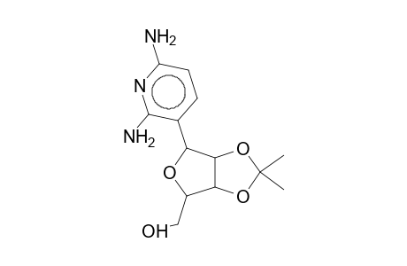 D-RIBITOL, 1,4-ANHYDRO-1-C-(2,6-DIAMINO-3-PYRIDINYL)-2,3-O-(1-METHYLETHYLIDENE)-, (1S)-