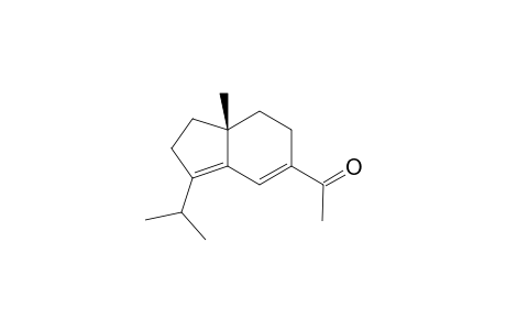 7-Acetyl-5-isopropyl-1-methylbicyclo[4.3.0]nona-4,6-diene