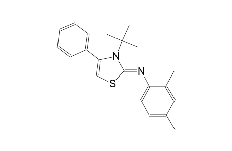 N-((2Z)-3-tert-butyl-4-phenyl-1,3-thiazol-2(3H)-ylidene)-2,4-dimethylaniline