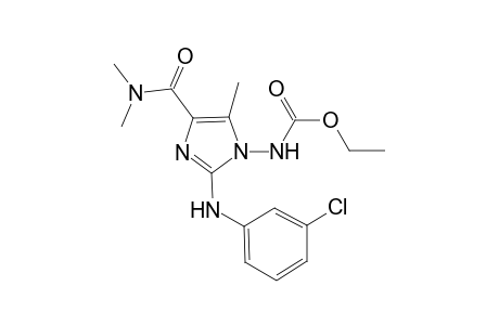 Ethyl 2-[(3-chlorophenyl)amino]-4-[(dimethylamino)carbonyl]-5-methyl-1H-imidazol-1-ylcarbamate