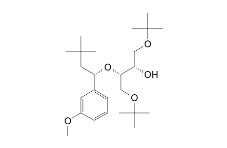 (2S,3S)-1,4-ditert-butoxy-3-[(1S)-1-(3-methoxyphenyl)-3,3-dimethyl-butoxy]butan-2-ol
