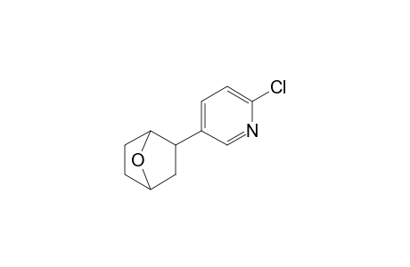 2-(6'-Chloro-3'-pyridyl)-7-oxabicyclo[2.2.1]heptane