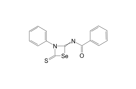 4-Benzimino-3-phenyl-1,3-selenazetidin-2-thione