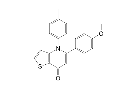 5-(4-Methoxyphenyl)-4-p-tolylthieno[3,2-b]pyridin-7(4H)-one
