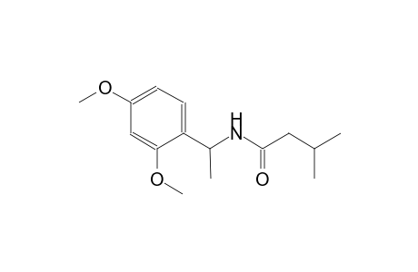 N-[1-(2,4-dimethoxyphenyl)ethyl]-3-methylbutanamide