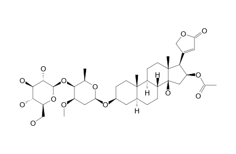 5-ALPHA-OLEANDRIGENIN_BETA-D-GLUCOSYL-BETA-D-DIGINOSIDE