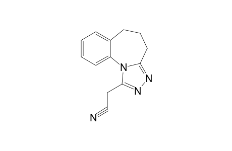 4H-[1,2,4]Triazolo[4,3-a][1]benzazepine-1-acetonitrile, 5,6-dihydro-