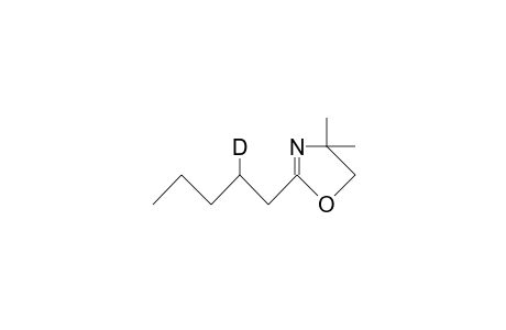 4,4-Dimethyl-2-(2-deuterio-pentyl)-oxazoline