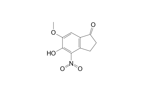 5-Hydroxy-6-methoxy-4-nitro-1-indanone
