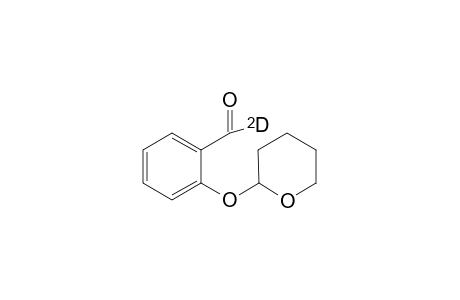 2.alpha.-Deuterio-(tetrahydrophran-2-yloxy)benzaldehyde