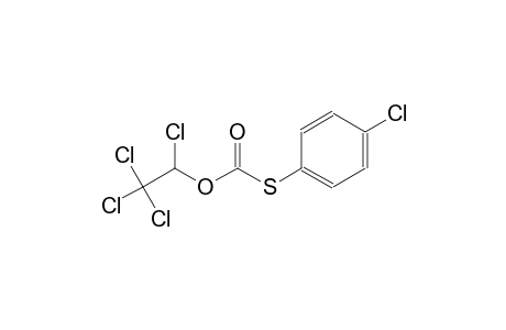 S-(4-chlorophenyl) O-(1,2,2,2-tetrachloroethyl) thiocarbonate