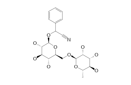 (R)-MANDELONITRILE-ALPHA-L-RHAMNOPYRANOSYL-BETA-D-GLUCOPYRANOSIDE