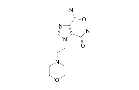 1-(2-MORPHOLIN-4-YL-ETHYL)-1H-IMIDAZOLE-4,5-DICARBOXYLIC-ACID-DIAMIDE