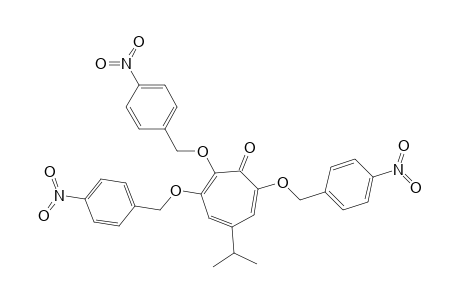 5-Isopropyl-2,3,7-tris(4-nitrobenzyloxy)tropone