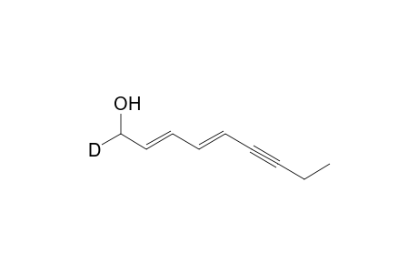 1-Deutero-trans,trans-2,4-nonadien-6-yn-1-ol