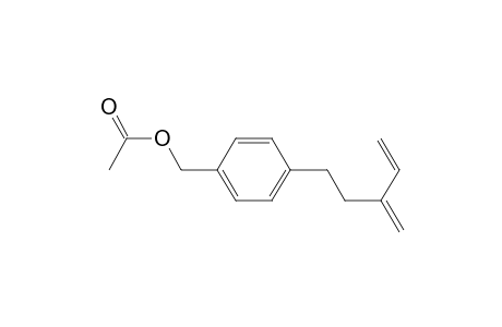 4-(3'-Methylidenepent-4'-enyl)benzyl acetate