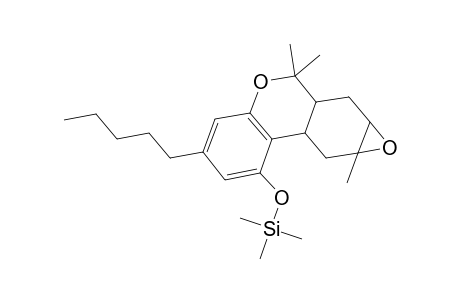 [(6,6,8a-Trimethyl-3-pentyl-6a,7,7a,8a,9,9a-hexahydro-6H-[1]benzoxireno[3,4-c]chromen-1-yl)oxy](trimethyl)silane