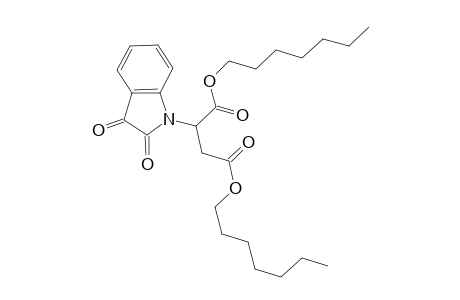 Diheptyl 2-(2,3-dioxoindolin-1-yl)succinate